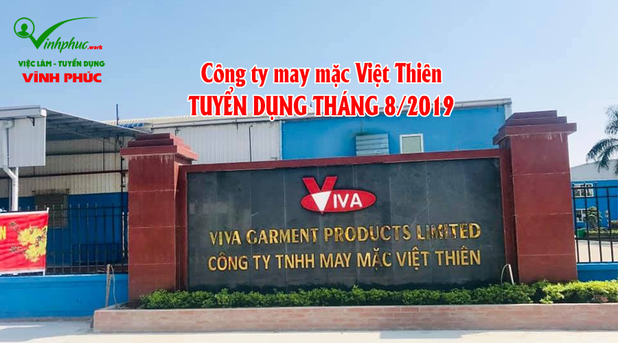 Cong Ty May Mac Viet Thien Tuyen Dung Thang 8
