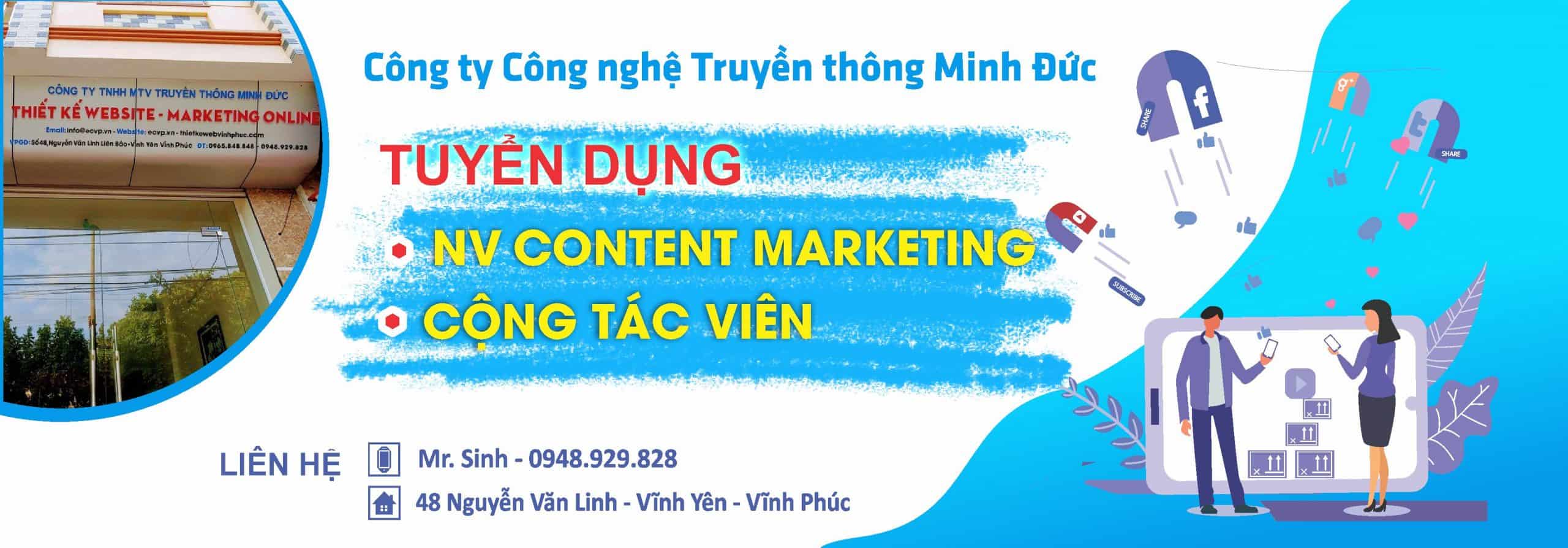 Banner Tuyen Dung Minh Duc