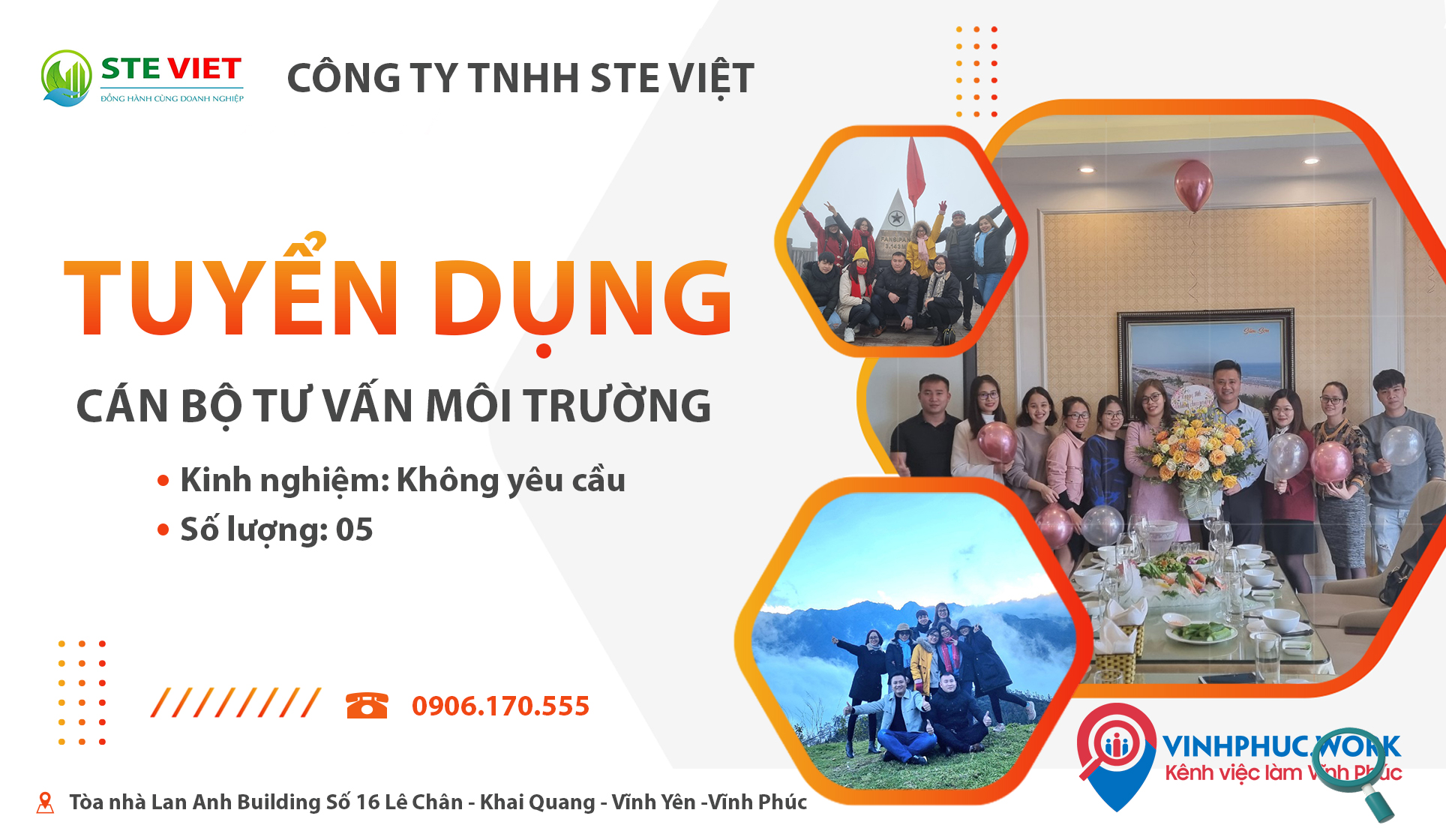 Cong Ty Tnhh Ste Viet Tuyen Can Bo Tu Van Moi Truong 8