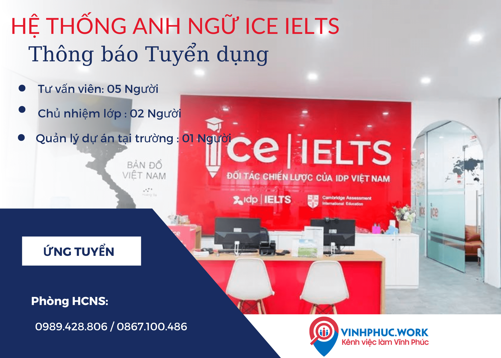 He Thong Anh Ngu Ice Ielts Thong Bao Tuyen Dung Thang 08 2022 2